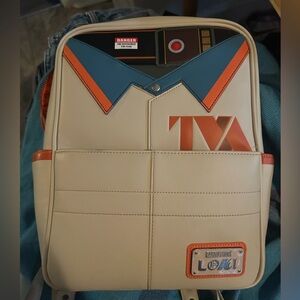 - Loungefly Loki TVA Mini Bsckpack and Wallet